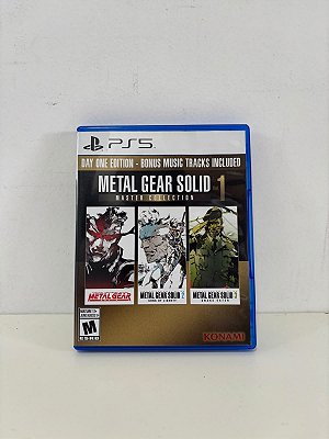 Metal Gear Solid Vol.1 Master Collection PS5 Mídia Física (Usado)