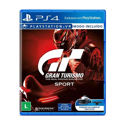 Gran Turismo Sport PS4 Mídia Física Lacrado