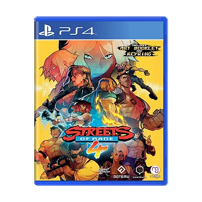 Streets Of Rage 4 PS4 Mídia Física Lacrado