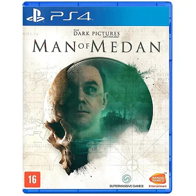 The Dark Picture Anthology Man Of Medan PS4 Mídia Física Lacrado