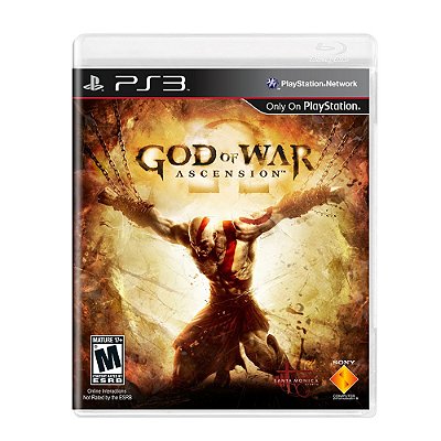 God Of War Ascension PS3 Mídia Física Lacrado