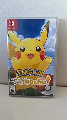 Pokémon Lets Go Pikachu Nintendo Switch (Usado)