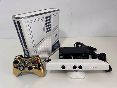 Console Microsoft Xbox 360 Edição Star Wars - Xbox 360 Slim 500gb kinect Loose