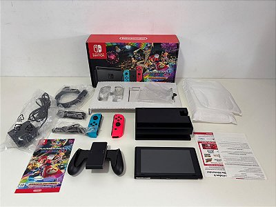 Console Nintendo Switch V2 Bundle Mario Kart  - Switch V2