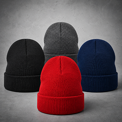 Kit 25 Gorros Touca em lã lisos