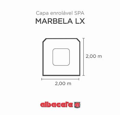 Capa para Banheira Marbela LX Albacete