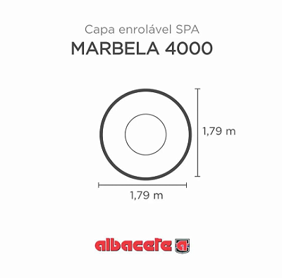 Capa SPA Banheira Marbella 4000 Albacete