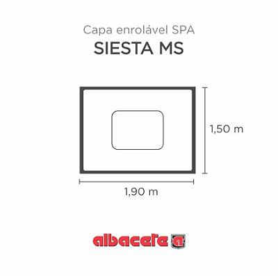 Capa SPA Banheira Siesta MS Albacete