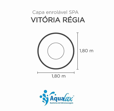 Capa Enrolável Vitória Régia Aqualax