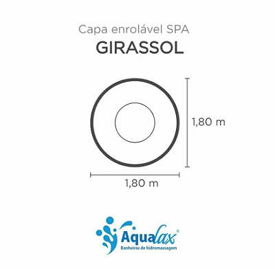 Capa SPA Girassol Aqualax