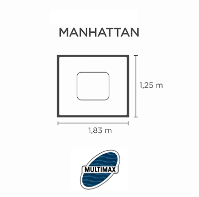 Capa SPA para Banheira Manhattan Multimax