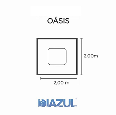 Capa SPA para Banheira Oásis Diazul