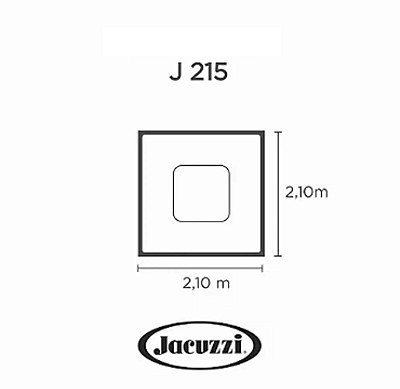 Capa SPA para Banheira J 215 Jacuzzi