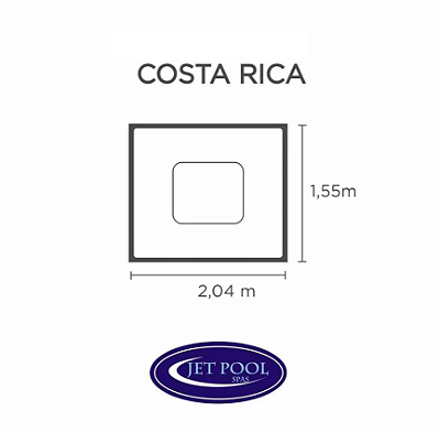 Capa SPA para Banheira Costa Rica Jet Pool