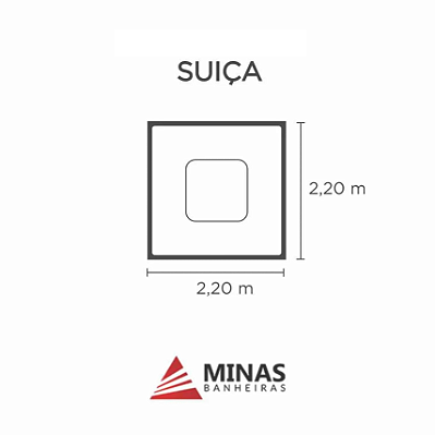 Capa SPA para Banheira Suíça Minas Banheiras