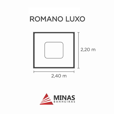 Capa SPA para Banheira Romano Luxo Minas Banheiras