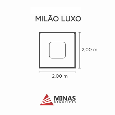 Capa SPA para Banheira Milão Luxo Minas Banheiras