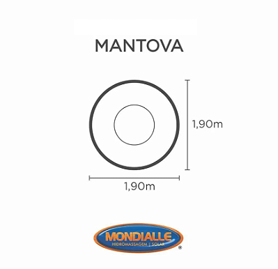 Capa SPA para Banheira Mantova Mondialle