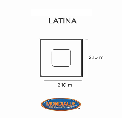 Capa SPA para Banheira Latina Mondialle