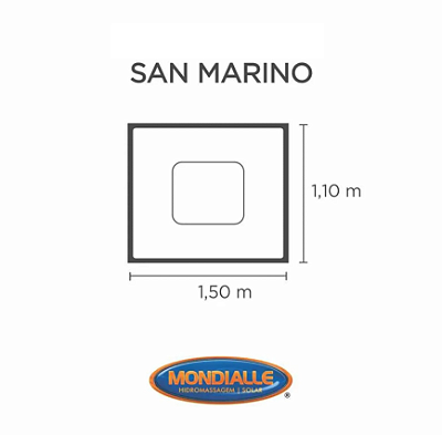 Capa SPA para Banheira San Marino Mondialle