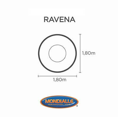 Capa SPA para Banheira Ravena Mondialle