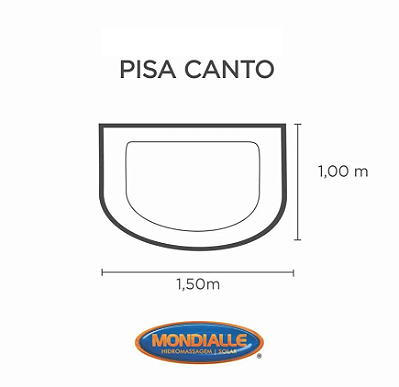Capa SPA para Banheira Pisa Canto Mondialle
