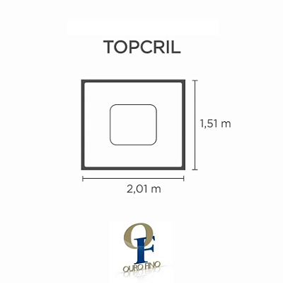 Capa SPA para Banheira Topcril Ouro Fino