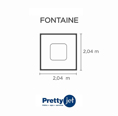 Capa SPA para Banheira Fontaine Pretty Jet