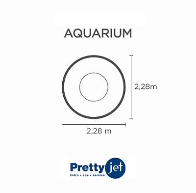 Capa SPA para Banheira Aquarium Pretty Jet