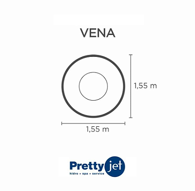 Capa SPA para Banheira Vena Pretty Jet