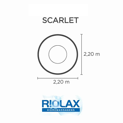 Capa SPA para Banheira Scarlet Riolax