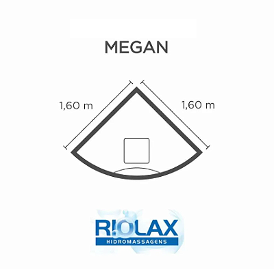 Capa SPA para Banheira Megan Riolax