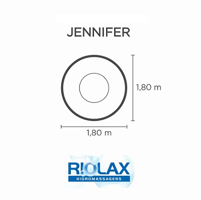 Capa SPA para Banheira Jennifer Riolax