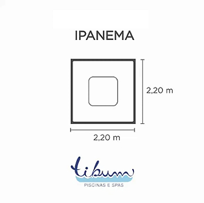 Capa SPA para Banheira Ipanema Básico Tibum