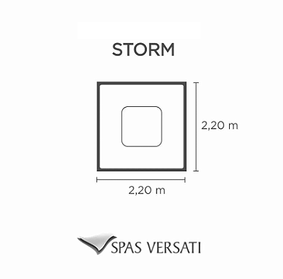 Capa SPA para Banheira Storm Versati
