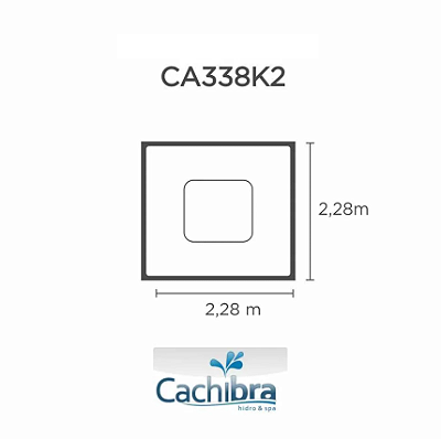 Capa SPA Banheira Ca338K2 Cachibra