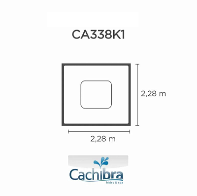 Capa SPA Banheira Ca338K1 Cachibra