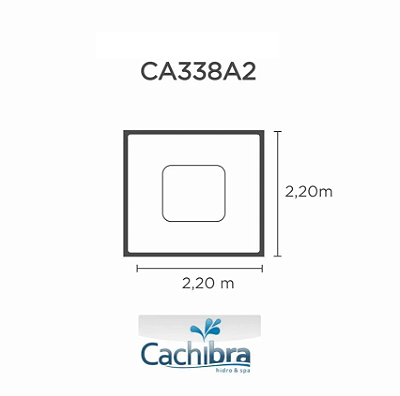 Capa SPA Banheira Ca338A2 Cachibra