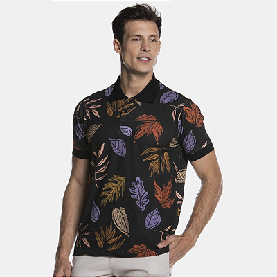 Camisa SERAFINE., Nova. Gola Polo é reconhecida por sua gola dobrável, acrescentando um toque de Elegância ao Visual.
