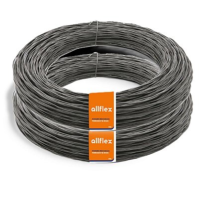 Kit 2kg Arame Recozido Torcido BWG18 1,24mm allflex 2x1kg