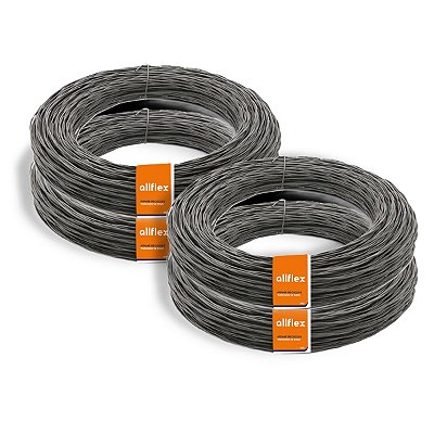 Kit 4kg Arame Recozido Torcido BWG18 1,24mm allflex 4x1kg