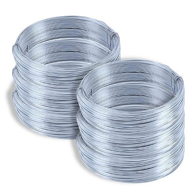 Kit 6kg Arame Galvanizado BWG 18 Fio 1,24mm allflex 6x1kg