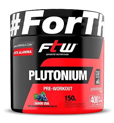 Pre-Workout Plutonium 150g - FTW