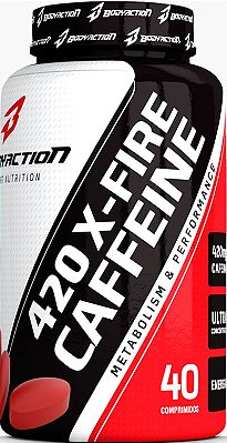 420 X-Fire Caffeine 420mg 20 Caps - BodyAction