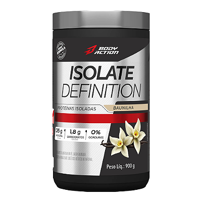 Isolate Definition 900g Zero Lactose - BodyAction