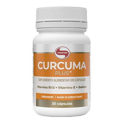 Curcuma Plus 30 Cápsulas - Vitafor