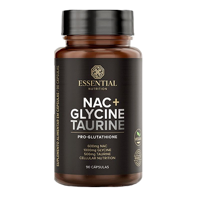 Nac + Glycine + Taurine 90caps - Essential Nutrition