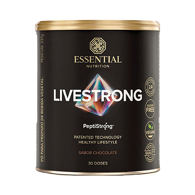 Livestrong 237g Cacau em pó Lata - Essential Nutrition