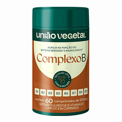 Complexo B 500mg - 60 caps - União Vegetal