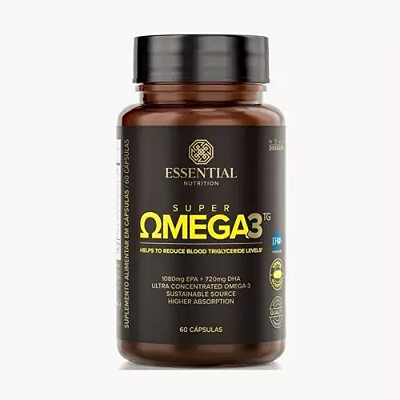 Super Omega 3 TG 60 Caps - Essential Nutrition